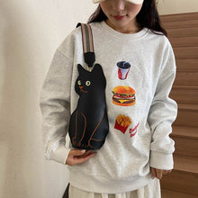 画像をギャラリービューアに読み込む, 黒猫🐈猫柄バッグおしゃれ