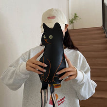 画像をギャラリービューアに読み込む, 黒猫🐈猫柄バッグおしゃれ