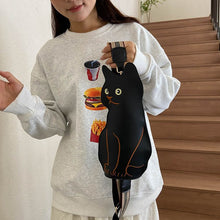 画像をギャラリービューアに読み込む, 黒猫🐈猫柄バッグおしゃれ