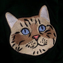 画像をギャラリービューアに読み込む, カスタム刺繍ペットフェイスポートレートスウェットシャツ