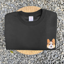画像をギャラリービューアに読み込む, 色付き印絵❄️愛猫愛犬・うちの子の写真オーダーメイドトレーナー 長袖