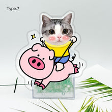 画像をギャラリービューアに読み込む, 愛犬💕 愛猫💕頭揺れるアクリルスタンド