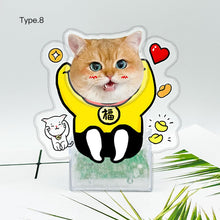 画像をギャラリービューアに読み込む, 愛犬💕 愛猫💕頭揺れるアクリルスタンド