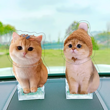 画像をギャラリービューアに読み込む, 愛犬💕 愛猫💕頭揺れるアクリルスタンド