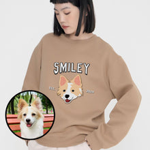 画像をギャラリービューアに読み込む, 刺繍ペットカスタムスウェットシャツ