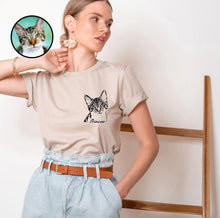 画像をギャラリービューアに読み込む, 愛犬・愛猫ペット・うちの子の写真オーダーメイドTシャツ