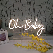 画像をギャラリービューアに読み込む, オリジナルLEDネオンライト看板 - 50cm