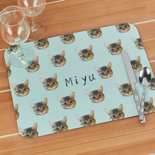 画像をギャラリービューアに読み込む, うちの子★ランチョンマット カスタマイズ おしゃれ 防汚 断熱 滑り止め お手入れ簡単