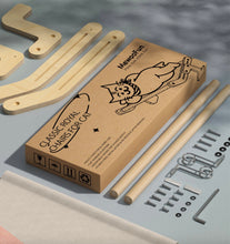 画像をギャラリービューアに読み込む, 壁掛け式猫用ハンモック 木製猫用ベッド 取り付け簡単