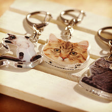 画像をギャラリービューアに読み込む, 愛犬💕 愛猫💕アクリル製ペットキーホルダー