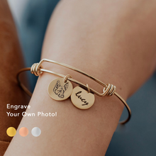 画像をギャラリービューアに読み込む, かわいいペットの写真で作るオリジナルブレスレット✨ 04