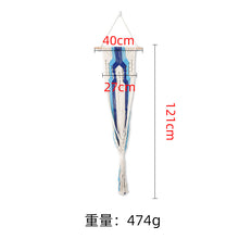 画像をギャラリービューアに読み込む, 猫のベッド 手織りのぶら下げバスケット、綿のペットの巣、ハンモック