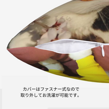 画像をギャラリービューアに読み込む, 【両面印刷】写真入り オーダークッション ✨リバーシブルスクエアタイプ🐶😸