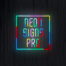 画像をギャラリービューアに読み込む, オリジナルLEDネオンライト看板 - 30cm
