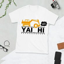 画像をギャラリービューアに読み込む, お名前入り★家族でお揃い 親子Tシャツ 重機 -キッズTシャツ