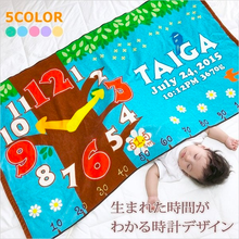 画像をギャラリービューアに読み込む, 出産祝いに名前入り大判ブランケット★ 最高のギフト★