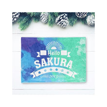 画像をギャラリービューアに読み込む, お名前入りブランケット-出産祝いギフト-人気20