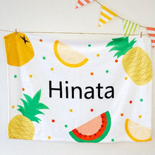 画像をギャラリービューアに読み込む, 出産祝いに名前入りブランケット★ 最高なギフト★