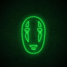 画像をギャラリービューアに読み込む, おしゃれLEDネオンライト看板 - 04 カオナシ