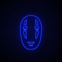 画像をギャラリービューアに読み込む, おしゃれLEDネオンライト看板 - 04 カオナシ