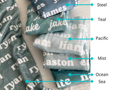 画像をギャラリービューアに読み込む, 【海の泡】出産祝い 名前入りブランケット 男の子 女の子 赤ちゃん ベビー 子供 お祝い ギフト 誕生日プレゼント