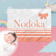 画像をギャラリービューアに読み込む, 出産祝いに名前入りブランケット★ 最高なギフト★
