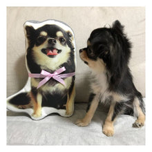 画像をギャラリービューアに読み込む, オリジナルクッション·写真でオーダーメイド01-ペット