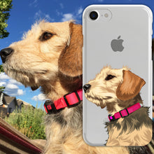 画像をギャラリービューアに読み込む, うちの子 グッズ iPhoneケース 透明 ■ ペット 写真 スマホケース オーダーメイド 愛犬猫 誕生日 記念日 プレゼント ねこ いぬ