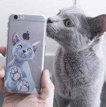 画像をギャラリービューアに読み込む, うちの子 グッズ iPhoneケース 透明 ■ ペット 写真 スマホケース オーダーメイド 愛犬猫 誕生日 記念日 プレゼント ねこ いぬ