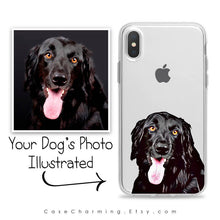 画像をギャラリービューアに読み込む, うちの子 グッズ iPhoneケース 透明 ■ ペット 写真 スマホケース オーダーメイド 愛犬猫 誕生日 記念日 プレゼント ねこ いぬ