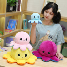 画像をギャラリービューアに読み込む, 大人気!!❤ 可愛いタコぬいぐるみ❤ リバーシブルタコのぬいぐるみ 裏返したタコ人形 両面