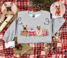 画像をギャラリービューアに読み込む, クリスマス❄️愛猫愛犬・うちの子の名前オーダーメイドトレーナー 長袖02