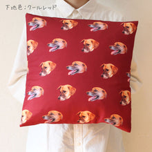 画像をギャラリービューアに読み込む, ペット写真でつくるオリジナルクッション♪ ★ 犬•猫•ウサギ•小動物 【両面印刷】