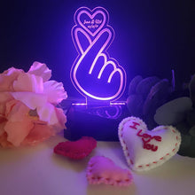 画像をギャラリービューアに読み込む, オリジナルハートLEDライト-名入り可能