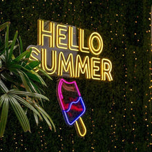 画像をギャラリービューアに読み込む, オリジナルLEDネオンライト看板 - 100cm