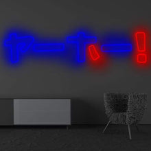 画像をギャラリービューアに読み込む, おしゃれLEDネオンライト看板 - ヤーホー02 80cm/100cm