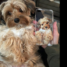画像をギャラリービューアに読み込む, うちの子 グッズ iPhoneケース 透明 ■ ペット 写真 スマホケース オーダーメイド 愛犬猫 誕生日 記念日 プレゼント ねこ いぬ