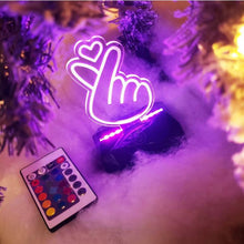 画像をギャラリービューアに読み込む, オリジナルハートLEDライト-名入り可能