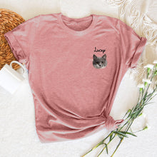 画像をギャラリービューアに読み込む, 愛犬・愛猫ペット・うちの子の写真オーダーメイドTシャツ04