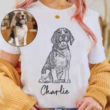 画像をギャラリービューアに読み込む, 愛犬・愛猫ペット・うちの子の写真オーダーメイドTシャツ05