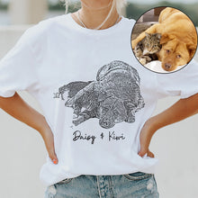 画像をギャラリービューアに読み込む, 愛犬・愛猫ペット・うちの子の写真オーダーメイドTシャツ05