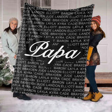 画像をギャラリービューアに読み込む, 家族名前入りブランケット オリジナル 好きな人の名前をブランケットに