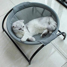 画像をギャラリービューアに読み込む, ペットハンモック 犬猫用ベッド 自立式  安定な構造 取り外し可能 通気性 組立簡単
